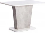 Стол обеденный GENT Tetchair (Белый,Бетон).