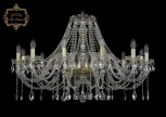 Подвесная люстра Art Classic 11.12 11.12.12.360.Gd.Sp (220V, хрусталь, на цепи, подсвечник, свеча)
