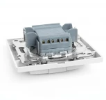 Выключатель трехклавишный (белый) Stekker Эрна 39922