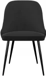 Стул 256 микровелюр К21 черный, ножки черные Dikline 00-00060799