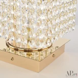 Интерьерная настольная лампа светодиодная APL LED Rimini S500.L4.15-38.A.3000.Gold