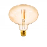 Лампочка светодиодная филаментная прозрачная/желтая шар E27 4W Eglo Lm_led_e27 12596