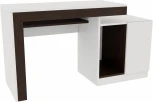 Компьютерный стол Модена (Модена белый / венге) Woodville арт.563538