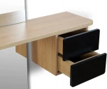 Зеркало Mede с подсветкой ОГОГО (арт.798828), (Зеркало,ЛДСП/Дуб Корбридж,Черный)