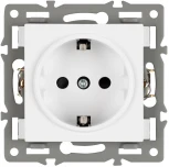Механизм электрической розетки SCT-MEU1-PL-WH (250V, 16A) (Arlight) 043730