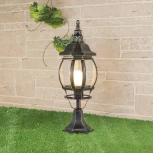 Наземный фонарь Elektrostandard Farola GL 1001S черное золото