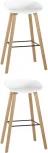 Стул барный LIBRA БЕЛЫЙ 2 шт Stool Group (арт.УТ000038341)
