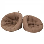 Кресло Dreambag Футон Бежевый (Велюр, XL) 6922612