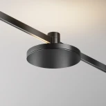 Трековый светильник магнитный 24V 7W Maytoni Plato TR152-1-7W3K-B (LED, круглые)