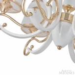 Подвесная люстра Arte Milano Florentia-3857 303857/6 Wh/Gd (220V, на цепи)