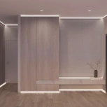 Профиль PLINTUS-H55-2000 BLACK (Arlight, Алюминий) 045442