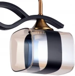 Потолочная люстра Reluce 72106-0.3-03 BK+GAB (220V)