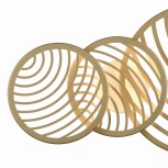 Настенно-потолочный светильник Mantra Colladge 7233 (LED, 220V, кольцо)