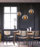 Подвесной светильник Catch Smoky D30 ImperiumLoft Catch-Smoky01 (186739-23) (220V, на проводе, шар)