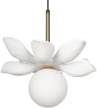 Подвесной светильник Loft It Monro 10213/B White (220V, цветы, шар)