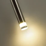 Подвесной светильник светодиодный Odeon Light Fiano 4375/3LA никель/хрусталь. стекло/металл IP20 LED 3W 400Лм 3000K 220V (на проводе, круглые)