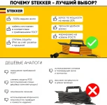 Удлинитель одноместный с заземлением 20 метров на рамке Stekker Home 39628