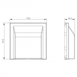 Кабельный вывод, сталь Donel S08 DS87137