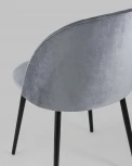 Стул велюр серый Stool Group УТ000025676