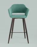 Стул барный Stool Group Саймон велюр морской УТ000025183