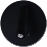 Спот с выключателем светодиодный для чтения Reluce 86203-9.2-001KT LED12W BK (220V, круглые)