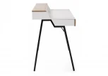 Компьютерный стол avalon ivory white / black