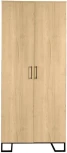 Шкаф R-Home двухстворчатый без зеркал Loft Дуб Натур