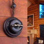 Ретро кабель витой 2х1,5 (коричневый) 50 м Werkel W6452514 (a050781)