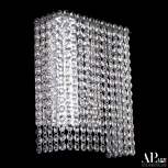 Бра светодиодное APL LED Sicilia SH500.B1.20-27.A.Ni.4000 (220V, хрусталь)