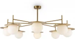 Потолочная люстра на штанге Freya Camelia FR5202PL-08BS (220V, шар)