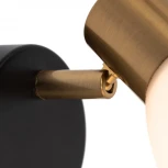 Спот Arte Lamp Falena A3117AP-1BK (220V, выключатель)