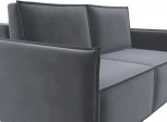 Диван прямой Либерти мини (Серый/Велюр) Лига Диванов арт.121898