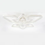 Потолочная люстра светодиодная с таймером Escada Sedna 10280/6LED 113Вт, с ПДУ, металл/акрил, белый (220V)