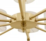 Подвесная люстра ярусная большая Maytoni Alloro MOD088PL-15BS (220V, на цепи)