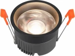 Встраиваемый светильник iLedex Mars 112-12W-D80-3000K-24DG-BK (220V, круглые)