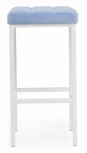 Барный стул Woodville Лофт катания дасти блю / белый матовый 507428
