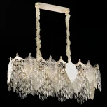 Подвесная люстра Citilux Darby CL309272 (220V, подвески, на цепи, листья)