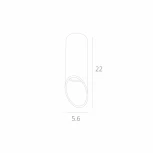 Накладной точечный светильник Arte Lamp Pilon-silver A1535PL-1WH