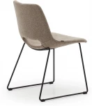 Zahara Стул коричневый с черными стальными ножками La Forma (ex Julia Grup) арт.148500