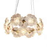 Подвесная люстра светодиодная с цветами Cloyd Shambala 11495 (220V, на тросе, цветы)