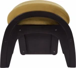 Пуф Мэтисон ткань охра, каркас венге структура от фабрики Mebelik