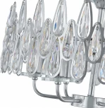 Потолочная люстра хрустальная на штанге Arte Milano Sorrento-2009 372009/6/80/490 CR (220V)