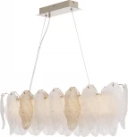 Подвесной светильник ST Luce Lightsome SL6135.233.01 золото/прозрачный, янтарный LED 1*24W 3000K (220V, на тросе)