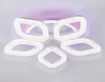 Потолочная люстра RGB Ambrella Original FA3925 (LED, 220V, пульт управления, цветы)