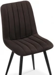 Стул Notta на металлокаркасе Дани коричневый / черный 560287