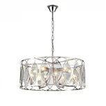 Подвесная люстра Vele Luce Angela VL3153P10 (220V, на цепи, свеча, круглые)