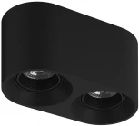 Накладной точечный светильник Denkirs DK3040 DK3096-BK (220V, круглые)