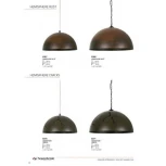 Подвесной светильник Nowodvorski Hemisphere Rust S 6367 (220V, на проводе, круглые)