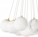 Подвесная люстра Fluorite Unity FL1048-13P (220V, на проводе, шарики)