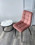 Стул CHILLI BLUVEL-52 PINK, велюр